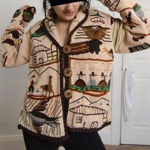 Knit Sweater Cardigan